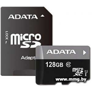 ADATA 128Gb microSDXC Premier AUSDX128GUICL10A1-RA1