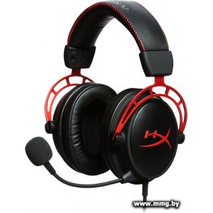HyperX Cloud Alpha (черный/красный) (HX-HSCA-RD) 4P5L1AB