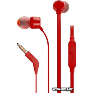 Купить JBL Tune 110 (красный) [JBLT110RED] в Минске, доставка по Беларуси