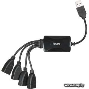 Купить Концентратор Buro BU-HUB4-0.3-U2.0-Splitter в Минске, доставка по Беларуси