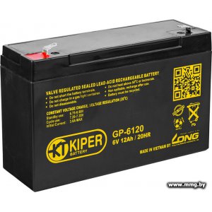 Купить Kiper GP-6120 F1 (6В/12 А·ч) в Минске, доставка по Беларуси