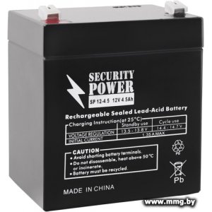 Купить Security Power SP 12-4,5 F1 (12В/4.5 А·ч) в Минске, доставка по Беларуси