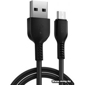 Купить Кабель Hoco X20 Micro USB (3 м, черный) в Минске, доставка по Беларуси