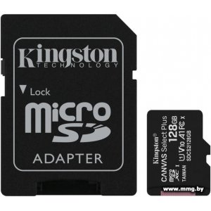 Купить Kingston 128GB microSDXC Canvas Select Plus SDCS2/128GB +adp в Минске, доставка по Беларуси