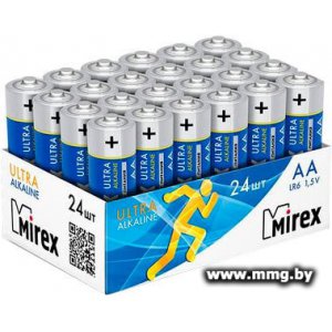 Батарейка Mirex Ultra Alkaline AA 23702-LR6-B24 (24шт)