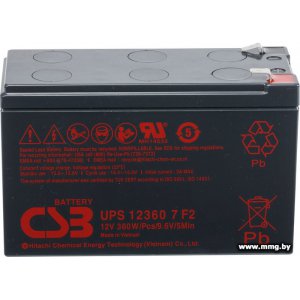 Купить CSB UPS123607 F2 (12В/7.5 А·ч) в Минске, доставка по Беларуси