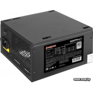 Купить 600W ExeGate 600PPH-LT 80 Plus EX282044RUS в Минске, доставка по Беларуси