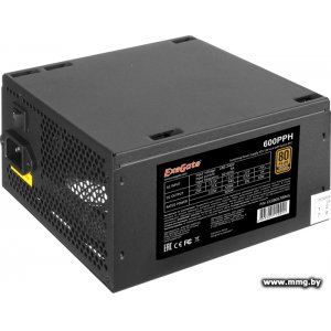 Купить 600W ExeGate 600PPH 80 Plus Bronze EX280578RUS в Минске, доставка по Беларуси
