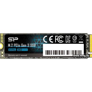 Купить SSD 256GB Silicon-Power P34A60 SP256GBP34A60M28 в Минске, доставка по Беларуси