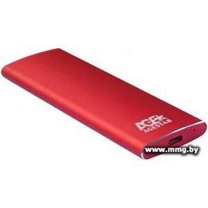 Купить For HDD M.2 AgeStar 3UBNF2C (красный) в Минске, доставка по Беларуси