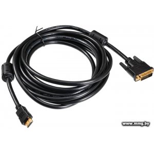 Купить Кабель Buro HDMI-19M-DVI-D-5M в Минске, доставка по Беларуси