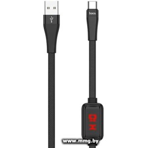 Кабель Hoco S4 USB Type-A - USB Type-C (1.2 м, черный)