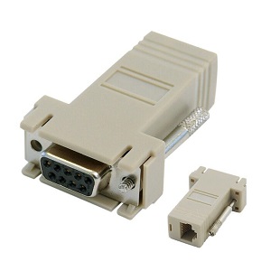 Переходник Espada ECOMDB9F-RJ45