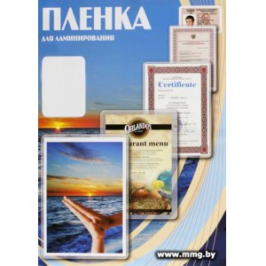 Купить ffice-Kit глянцевая 80x111 мм 125 мкм 100 шт PLP10910 в Минске, доставка по Беларуси