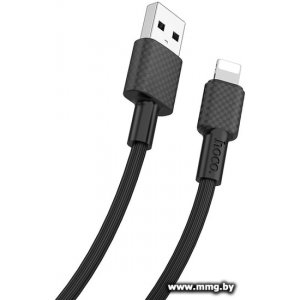 Купить Кабель Hoco X29 Lightning (черный) в Минске, доставка по Беларуси