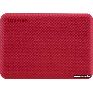 Купить 1TB Toshiba Canvio Advance HDTCA10ER3AA (красный) в Минске, доставка по Беларуси