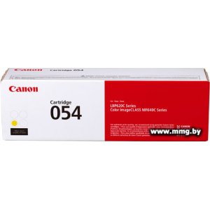 Картридж Canon 054 Yellow (3021C002)
