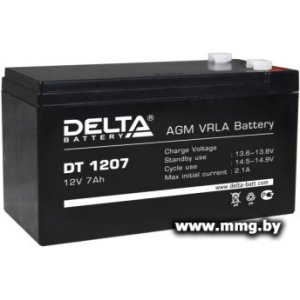 Купить Delta DT 1207 (12В/7 А·ч) в Минске, доставка по Беларуси