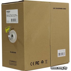 Купить Кабель ExeGate UTP4-C5e-CCA-S26-IN-PVC-GY-305 EX261518RUS в Минске, доставка по Беларуси