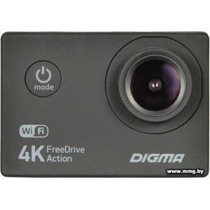 Купить Видеорегистратор Digma FreeDrive Action 4K WIFI в Минске, доставка по Беларуси