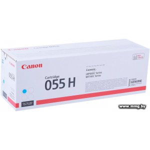 Купить Картридж Canon 055H Cyan (3019C002) в Минске, доставка по Беларуси