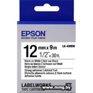 Купить Картридж-лента для термопринтера Epson C53S654016 LK4WBW в Минске, доставка по Беларуси