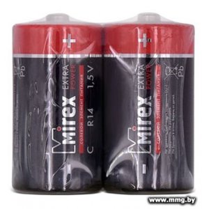 Батарейка Mirex Extra Power C 2 шт 23702-ER14-S2
