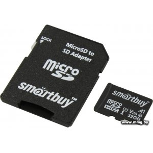 SmartBuy 32Gb microSDHC SB32GBSDU1A-AD