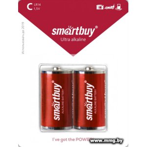 Батарейка SmartBuy C SBBA-C02B 2 шт.