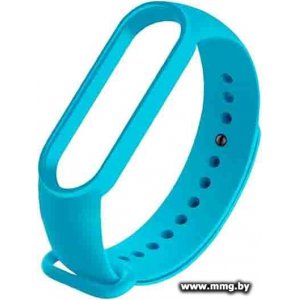 Купить Ремешок Miru Mi для Xiaomi Mi Band 5 (силикон,голубой)4090 в Минске, доставка по Беларуси