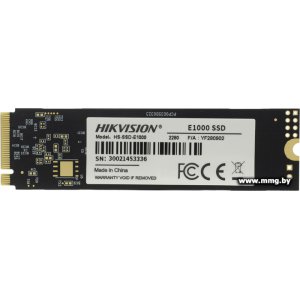 Купить SSD 256GB Hikvision E1000 HS-SSD-E1000/256G (OEM) в Минске, доставка по Беларуси
