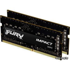 Купить SODIMM-DDR4 16GB (2x8GB) PC4-25600 Kingston KF432S20IBK2/16 (OEM) в Минске, доставка по Беларуси
