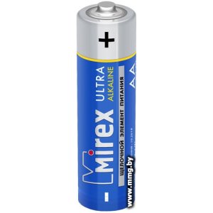 Купить Батарейка Mirex Ultra Alkaline AAA LR03-S1 (1шт) в Минске, доставка по Беларуси