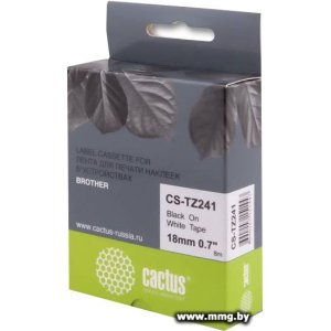 Купить Картридж-лента CACTUS CS-TZ241 (аналог Brother TZ241) в Минске, доставка по Беларуси