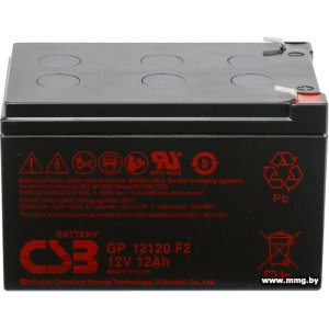 Купить CSB GP 12120 F2 (12В/12 А·ч) в Минске, доставка по Беларуси