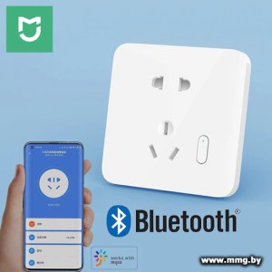 Купить Умная розетка Xiaomi Smart Wall Socket ZNCZ01ZM BHR4588CN в Минске, доставка по Беларуси