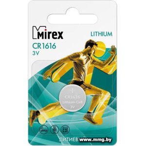 Батарейка Mirex CR1616 23702-CR1616-E1 1 шт