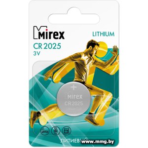 Купить Батарейка Mirex CR2025 23702-CR2025-E1 1 шт. в Минске, доставка по Беларуси