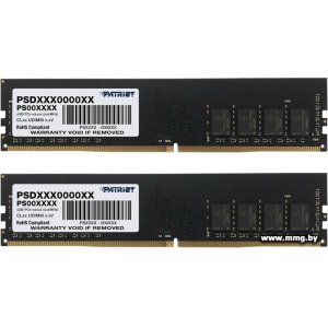 Купить 32GB (2x16GB) PC4-25600 Patriot PSD432G3200K в Минске, доставка по Беларуси