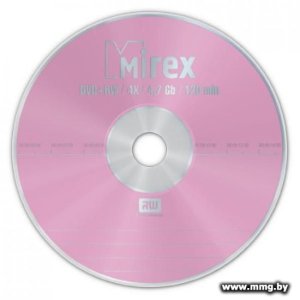 Купить Диск DVD+RW Mirex 4.7Gb 4x UL130022A4C (1 шт.) в Минске, доставка по Беларуси