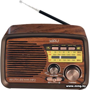 Купить Радиоприемник Miru SR-1027 в Минске, доставка по Беларуси