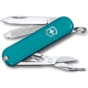 Купить Мультитул Victorinox Classic SD 0.6223.23G (бирюзовый) в Минске, доставка по Беларуси