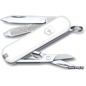Купить Мультитул Victorinox Classic Falling Snow 0.6223.7G (белый) в Минске, доставка по Беларуси