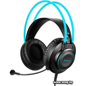 Купить A4Tech Fstyler FH200U (черный/голубой) в Минске, доставка по Беларуси