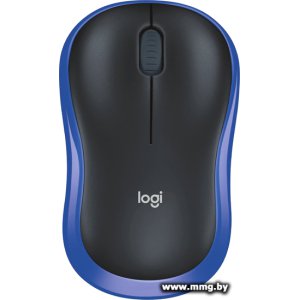 Купить Logitech M186 (черный/синий) 910-004132 в Минске, доставка по Беларуси