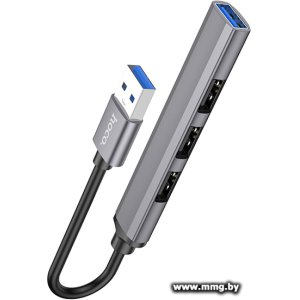 Концентратор Hoco HB26 (серый) USB