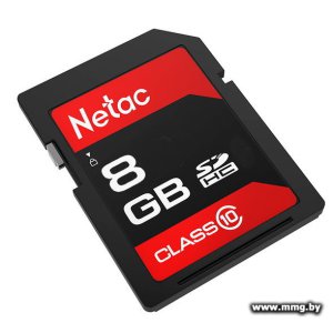 Купить Netac 8Gb SDHC P600 NT02P600STN-008G-R в Минске, доставка по Беларуси