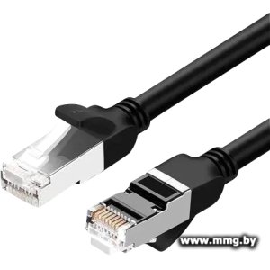 Кабель Ugreen NW101 50192 RJ45 - RJ45 (2 м, черный)
