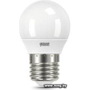 Купить Лампа светодиодная Gauss LED Elementary Globe 6Вт E27 4100K в Минске, доставка по Беларуси