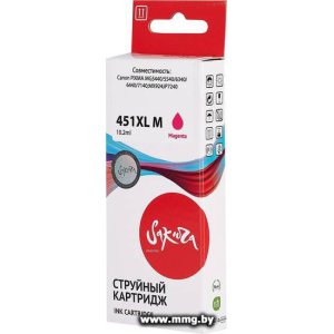 Купить Картридж Sakura Printing SI6474B001 (аналог Canon 451XL M) в Минске, доставка по Беларуси